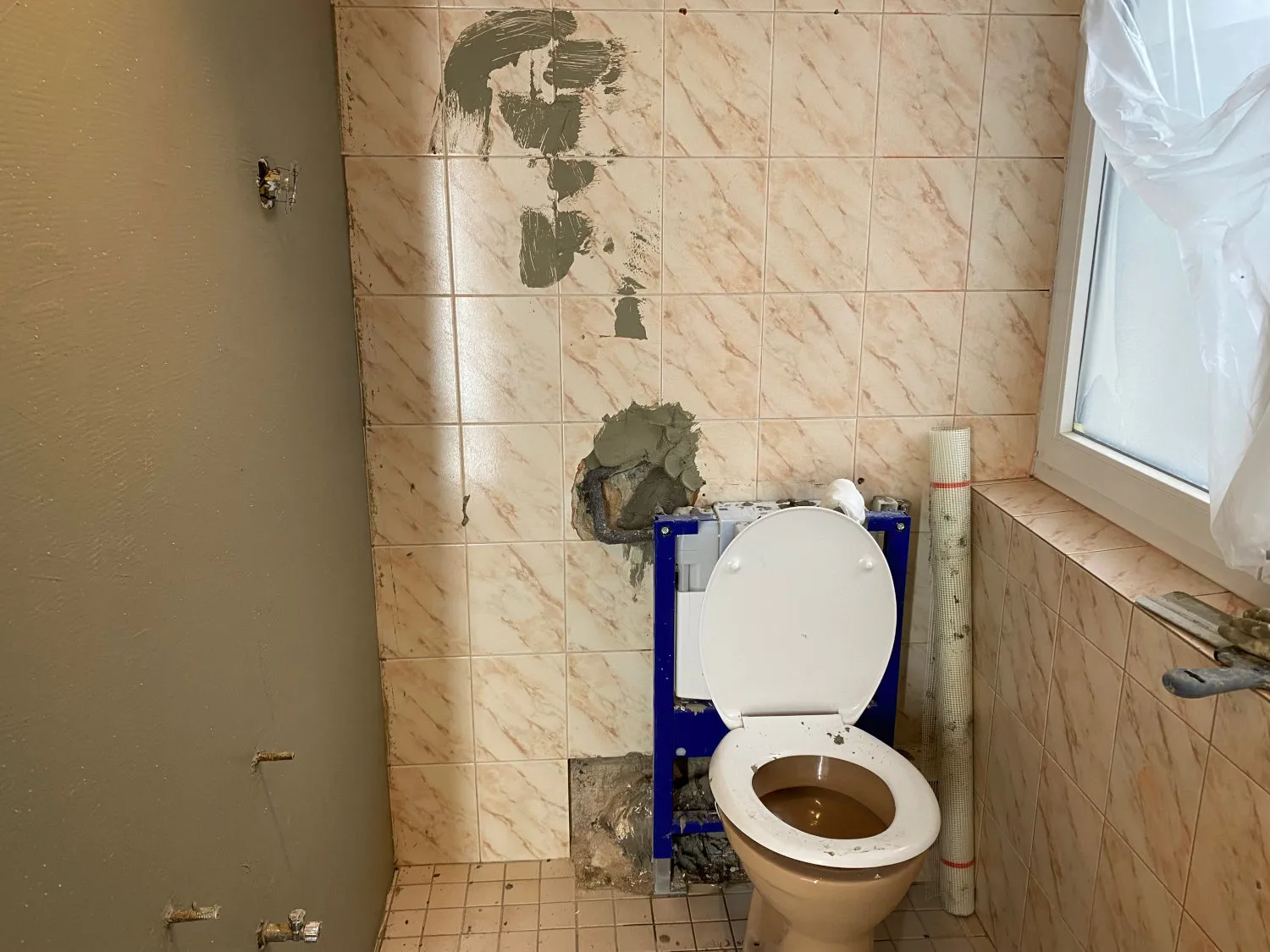 Fugenlose Oberfläche , Badezimmer von Malerbetrieb Oliver Dörr 